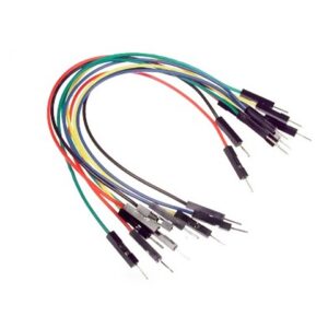 Cable para arduino o jumper M-M 20cm (10 unid) - DynamoElectronics