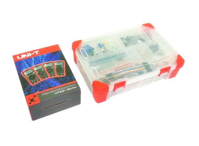  Electrónica Componente Kit Surtido Electrónica Componente  Divertido Kit Electrónica Componente Starter Kit DIY Kit Electrónico :  Electrónica