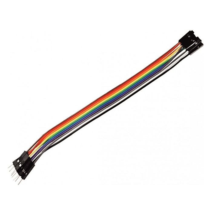 Cables protoboard o arduino M-M 10cm (10und) - DynamoElectronics