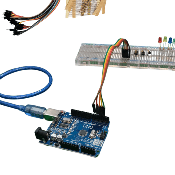 Kit De Inicio Para Arduino (Tarjeta Arduino Compatible) - DynamoElectronics